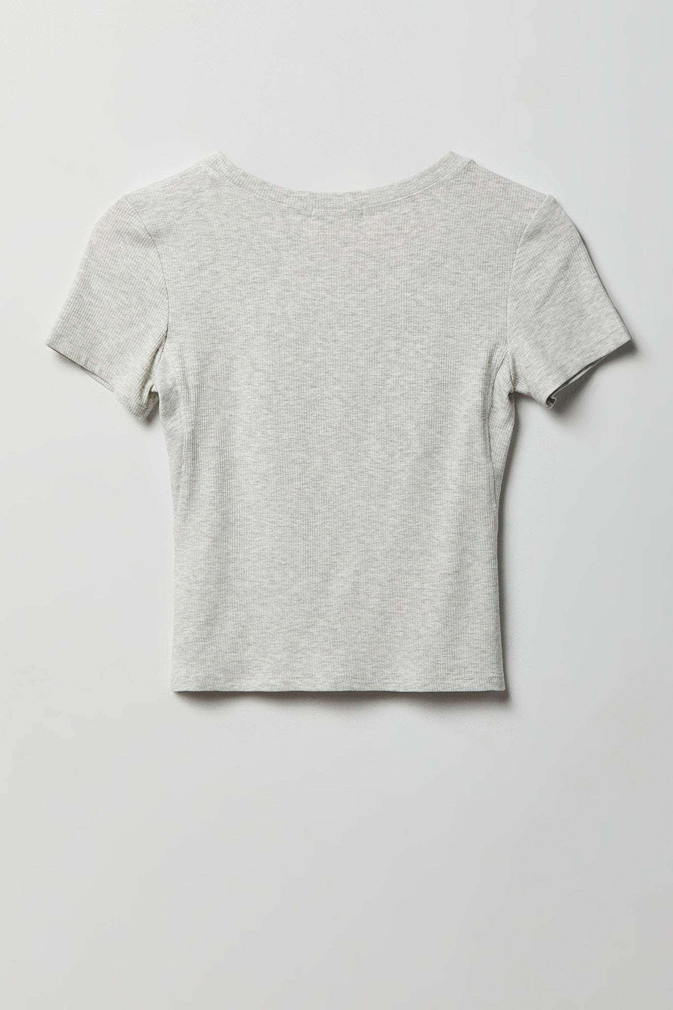 Soft Ribbed T-Shirt & Flare Pant Set