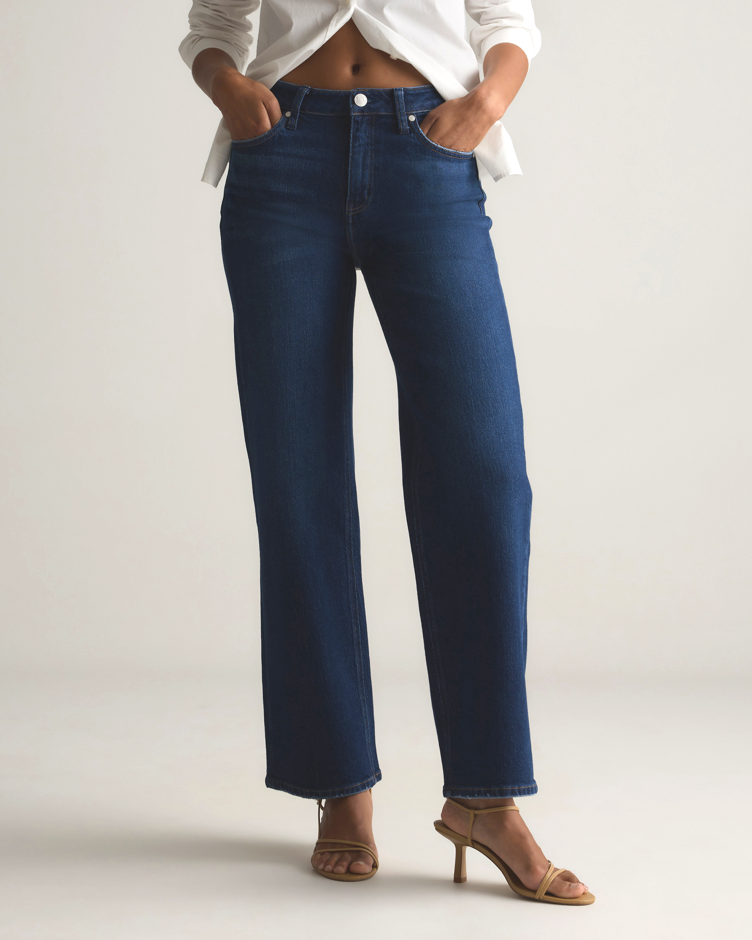 Bella Stretch Relaxed Straight Jeans