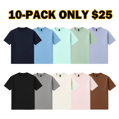 Men's 21-Pack Dri Ease Oversized Tee Casual T-shirt