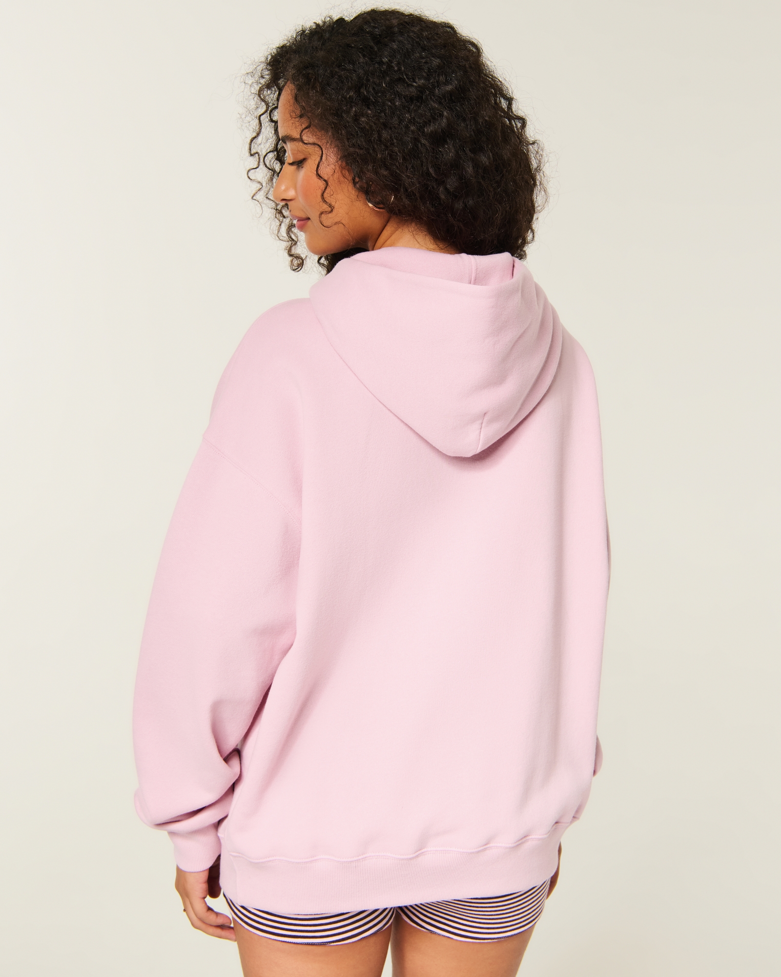  Feel Good Oversized Dot Hoodie