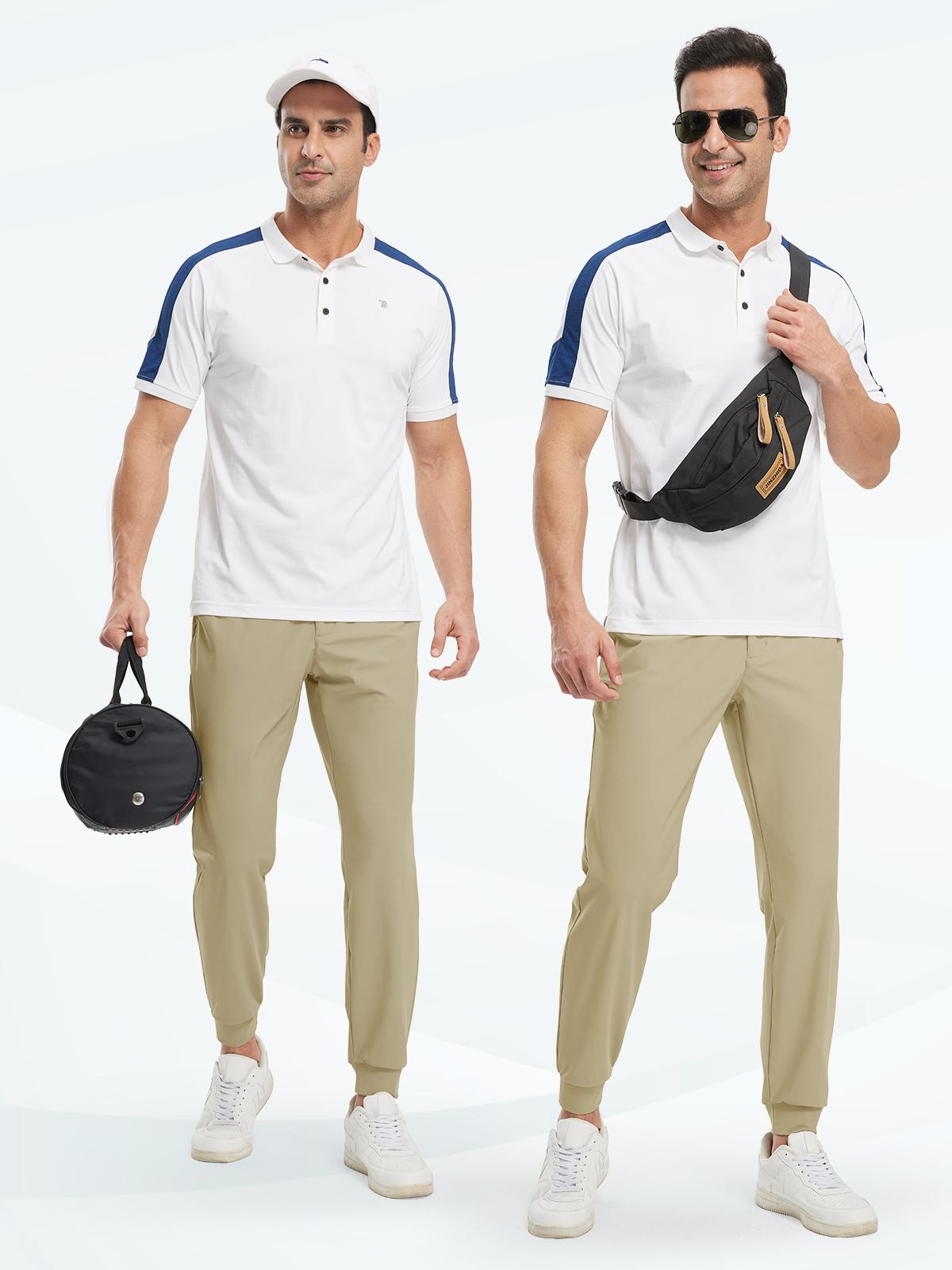 YSENTO Men's Golf Pants  Mens Clothing Joggers Pants 4-way Stretch Dry Fit Slim Fit Casual Dress Work Sweat  Running Pants with 4 Pockets  Summer Fashion OOTD  #summervibes #outdoorfun