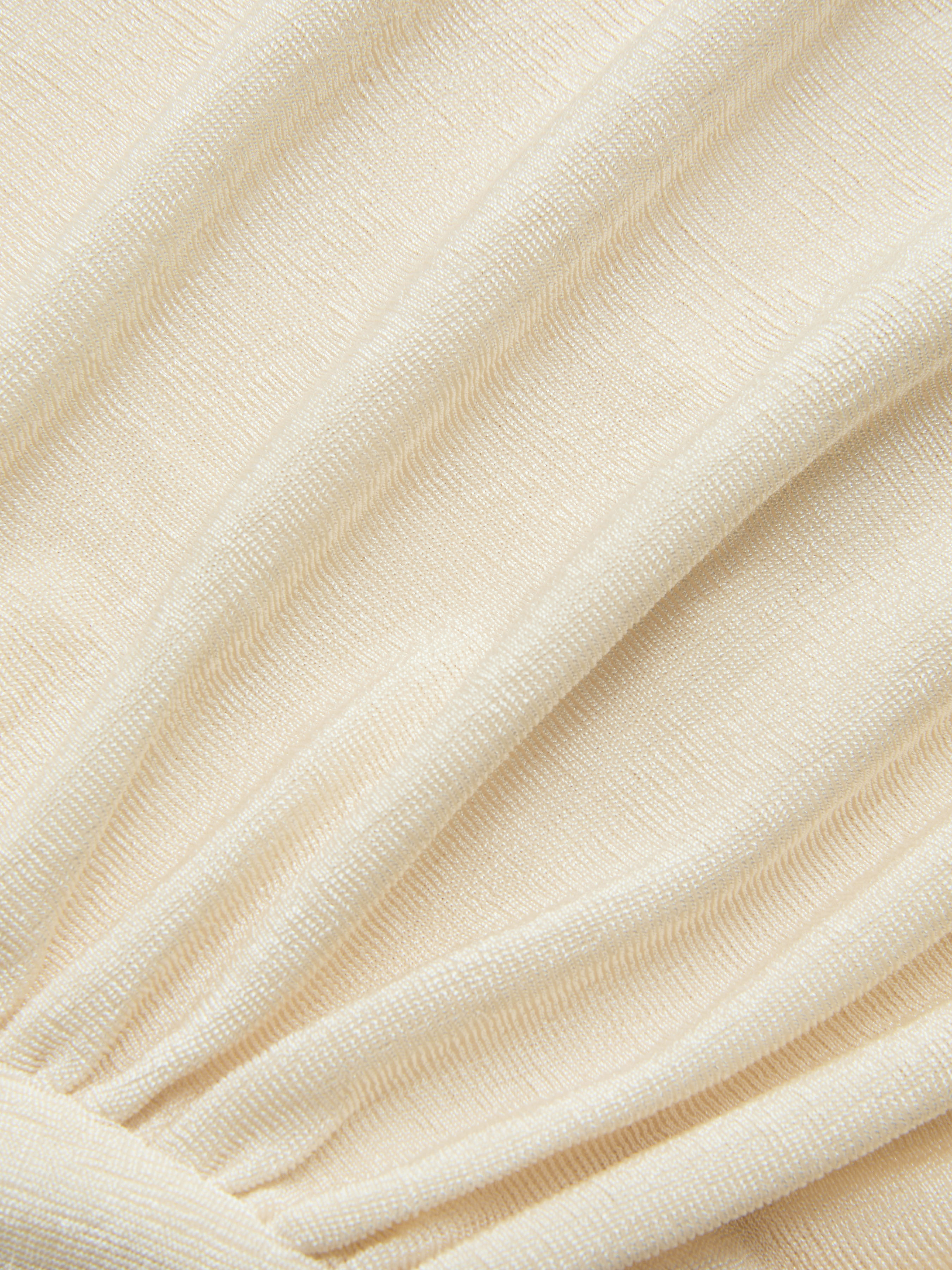 Asymmetrical Neck Ruched Tank Top Curve & Plus