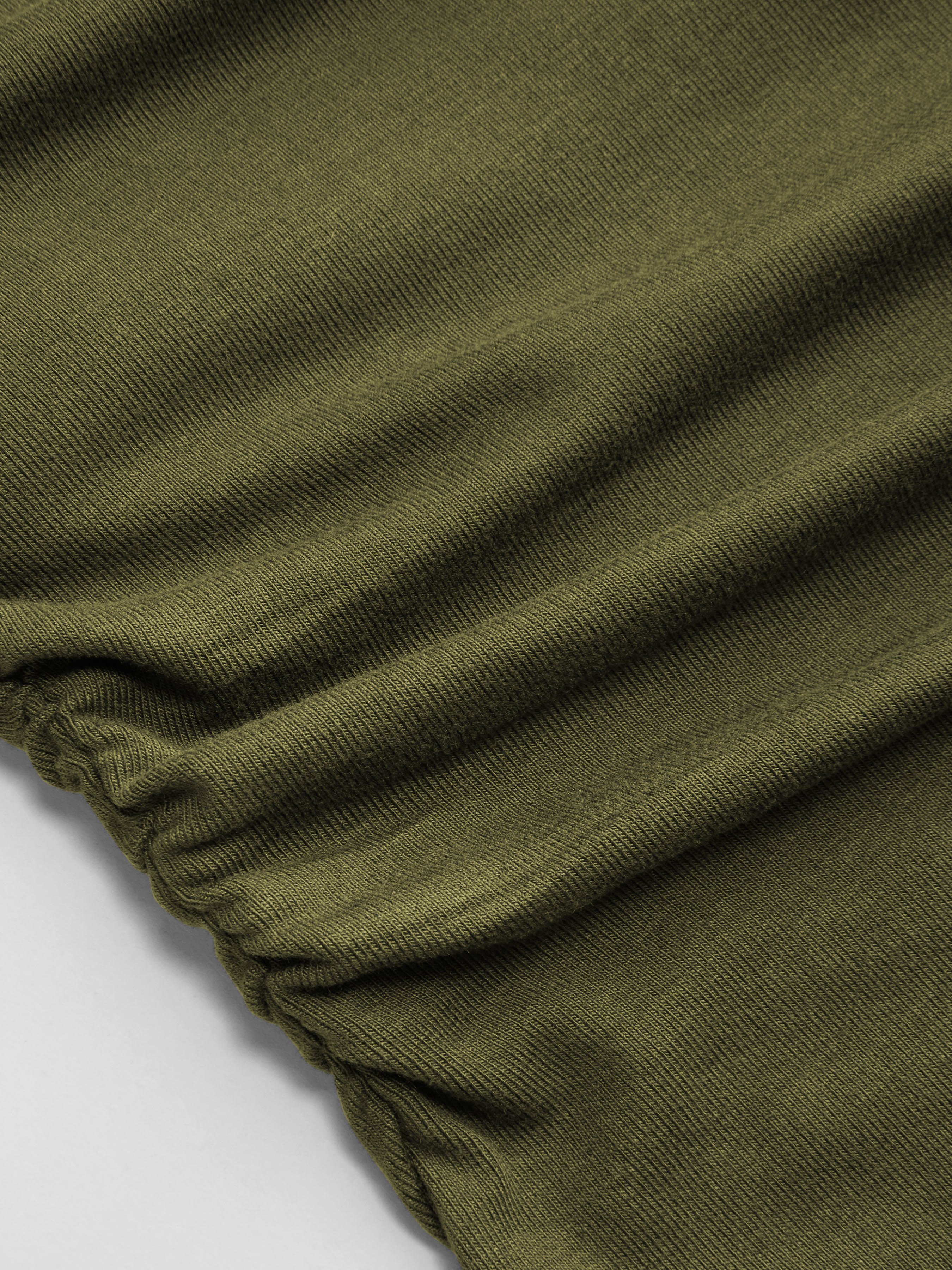 Boat Neck Mid-length Bell Sleeve Ruched Tee Curve & Plus