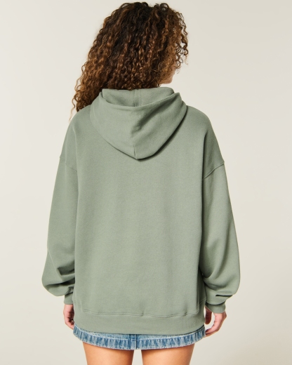  Feel Good Oversized Dot Hoodie