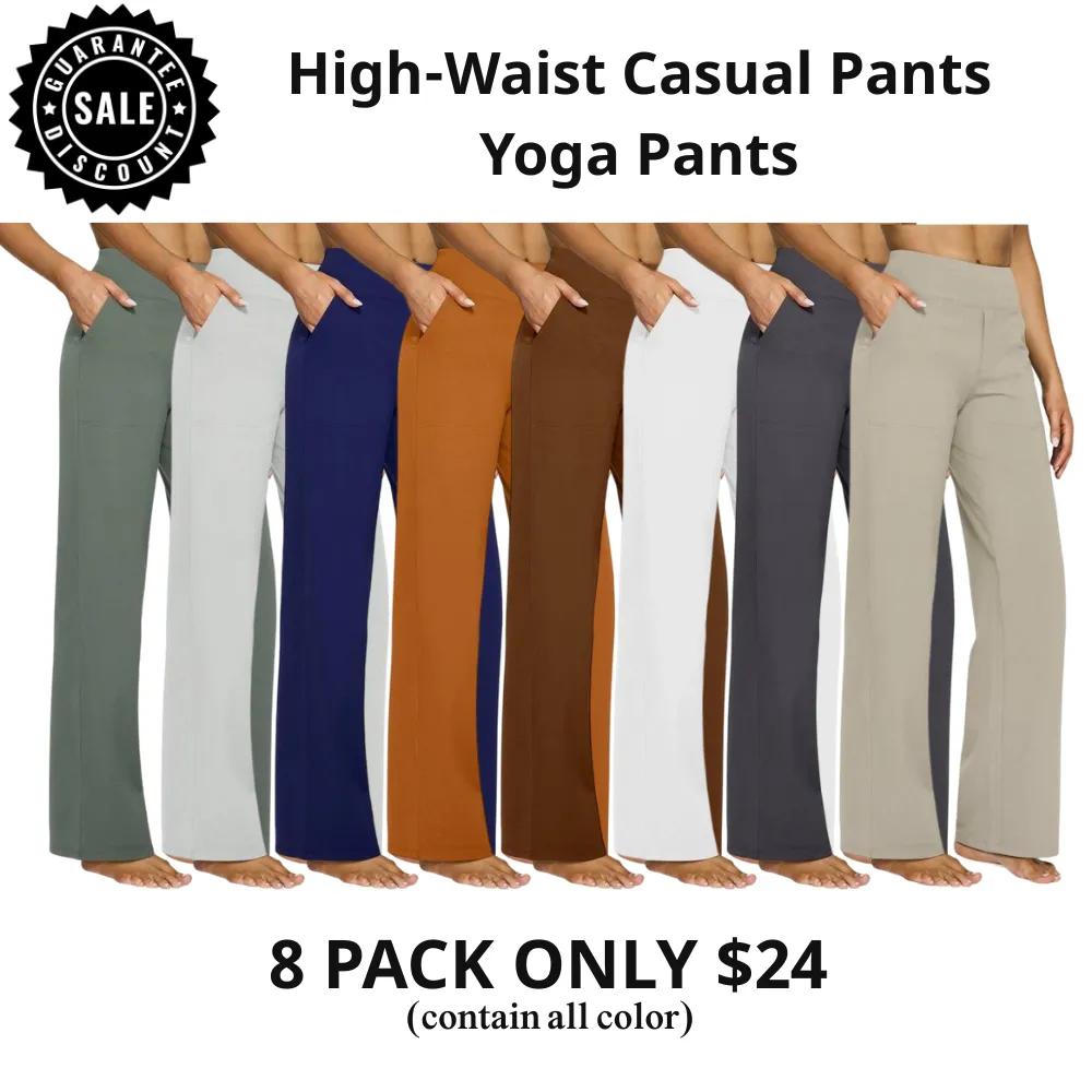 Women’s Wide-Leg Pants with Pockets