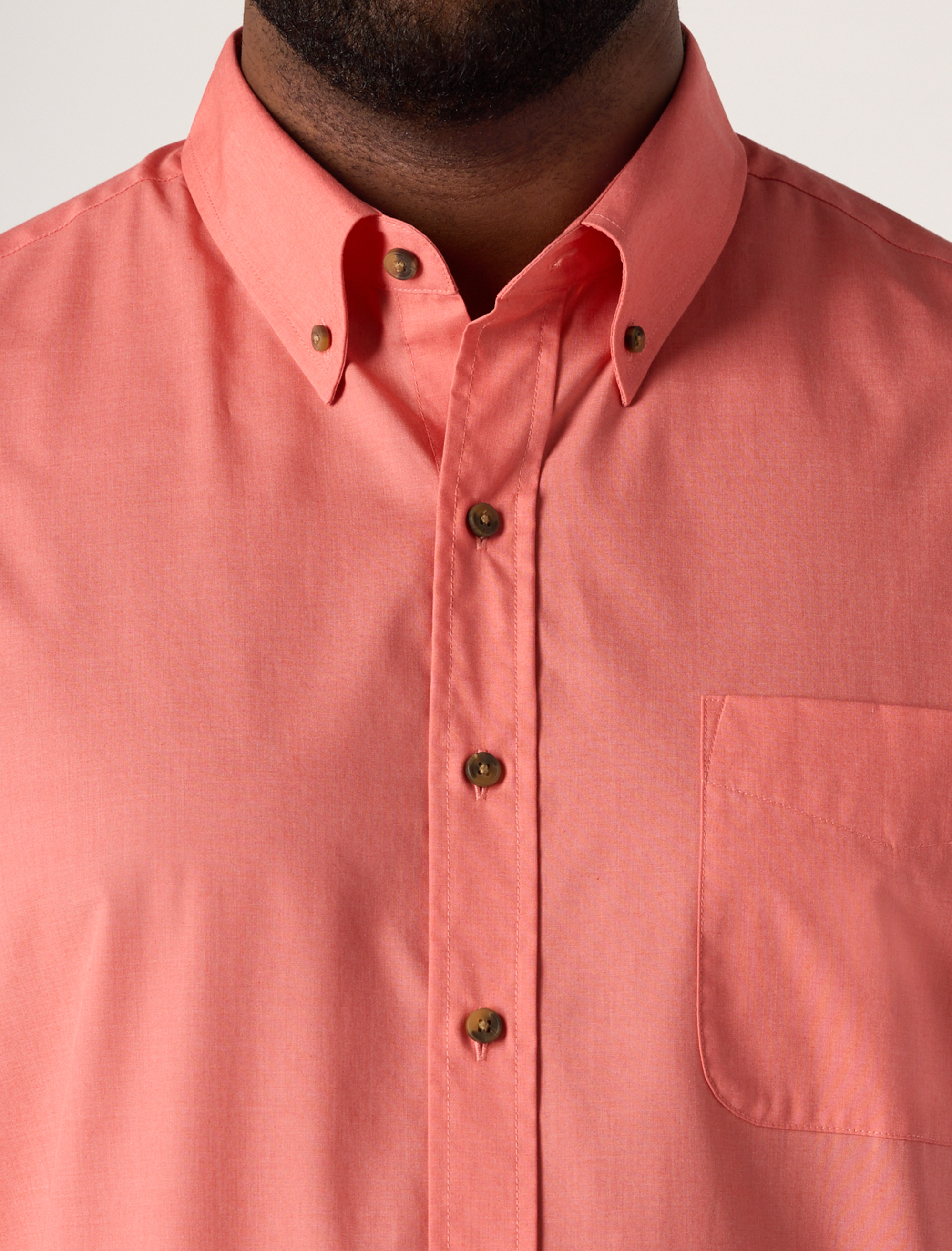 Easy-Care Solid Sport Shirt