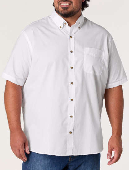 Easy-Care Solid Sport Shirt
