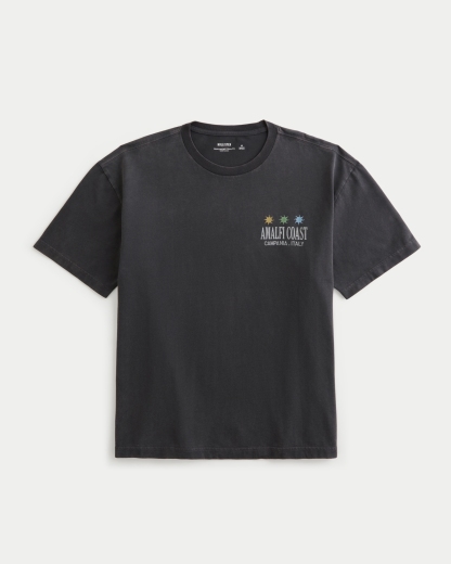 Boxy Heavyweight València Spain Graphic Tee
