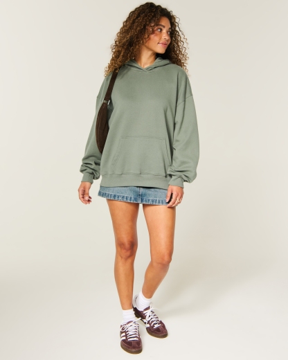 Feel Good Oversized Dot Hoodie