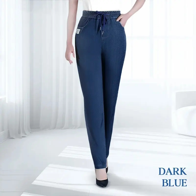 ⏰Last Day Sale🔥Women's High Waist Ultra-Stretch Mom Jeans