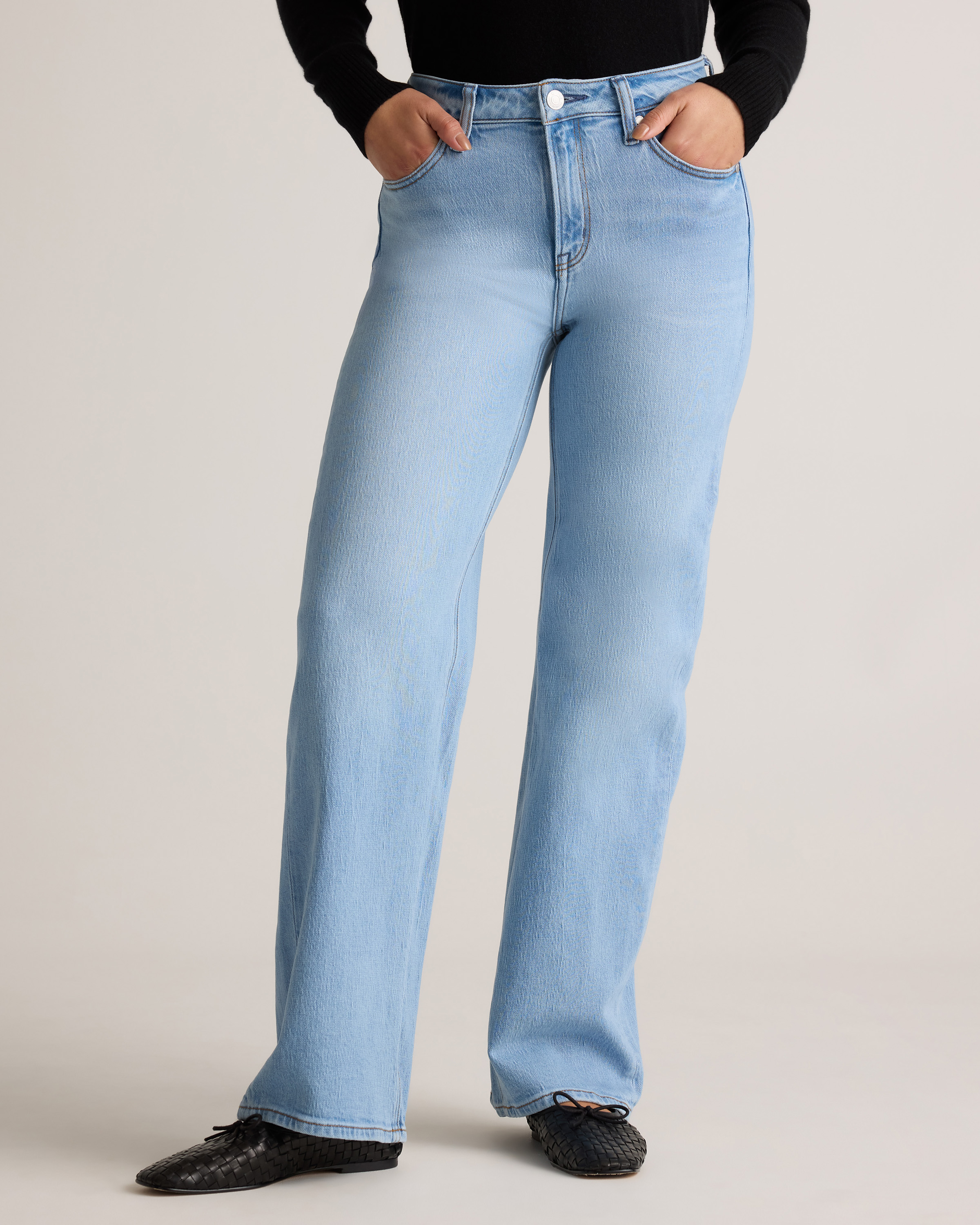 Bella Stretch Relaxed Straight Jeans