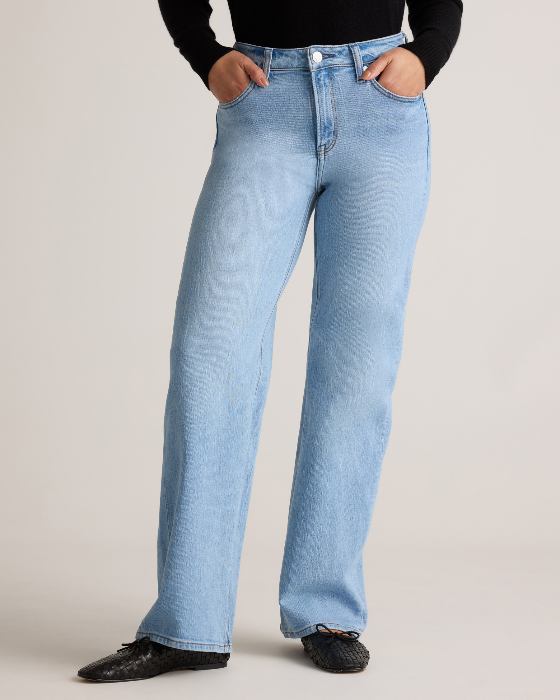 Bella Stretch Relaxed Straight Jeans