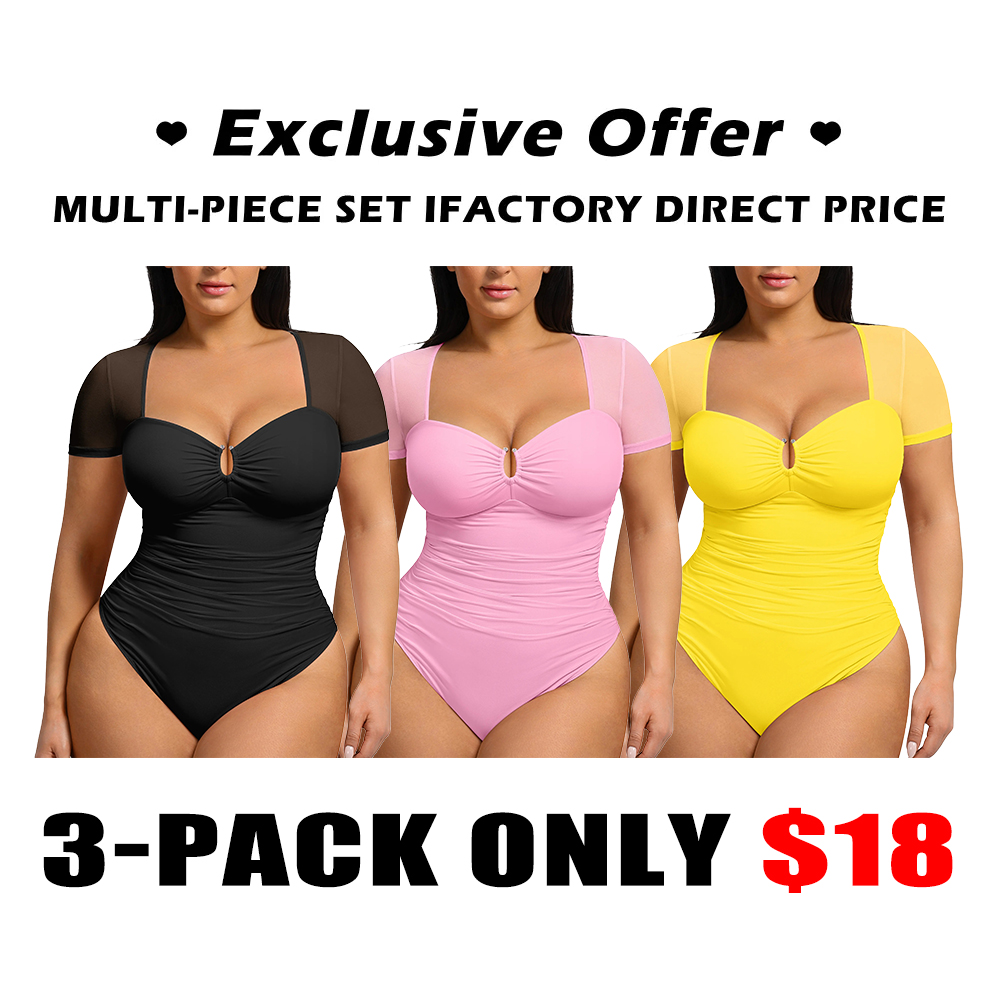 Women's Ultra-Fine Mesh Classic Thong Bodysuit