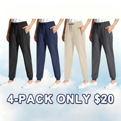 🔥Hot Sale🔥Women's Ultra Stretch Ice Silk Comfort Casual Pants Unisex Breathable Casual Pants