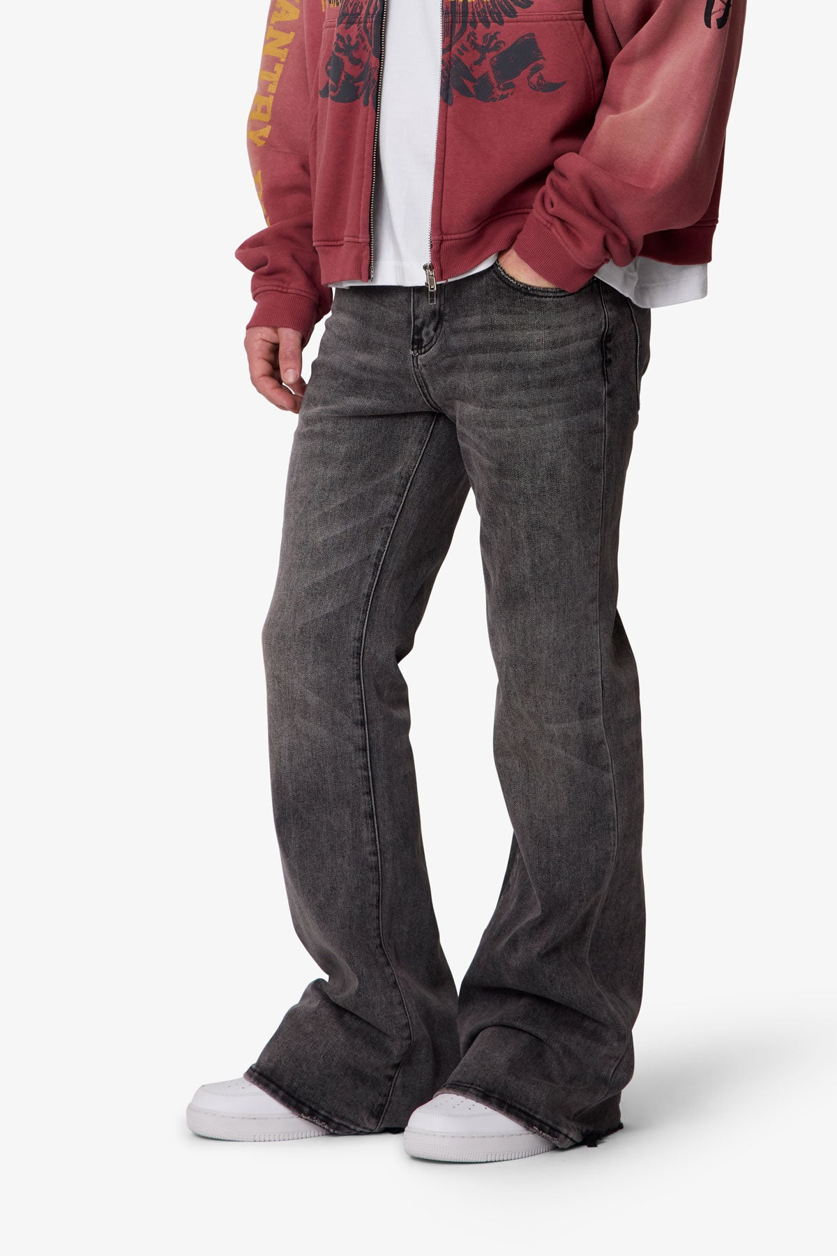 Men's Super Flare Jeans Denim Pant