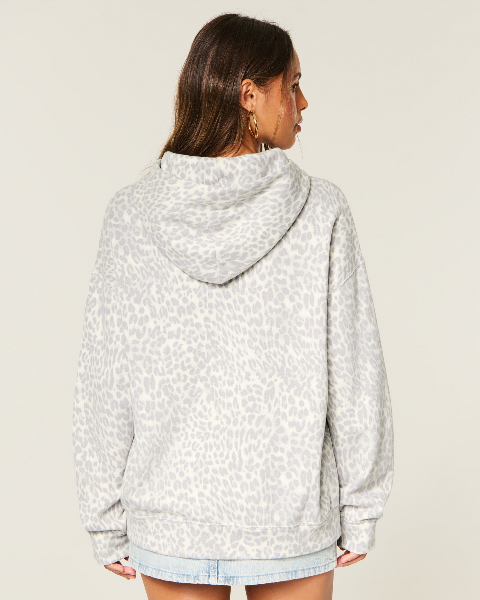  Feel Good Oversized Dot Hoodie