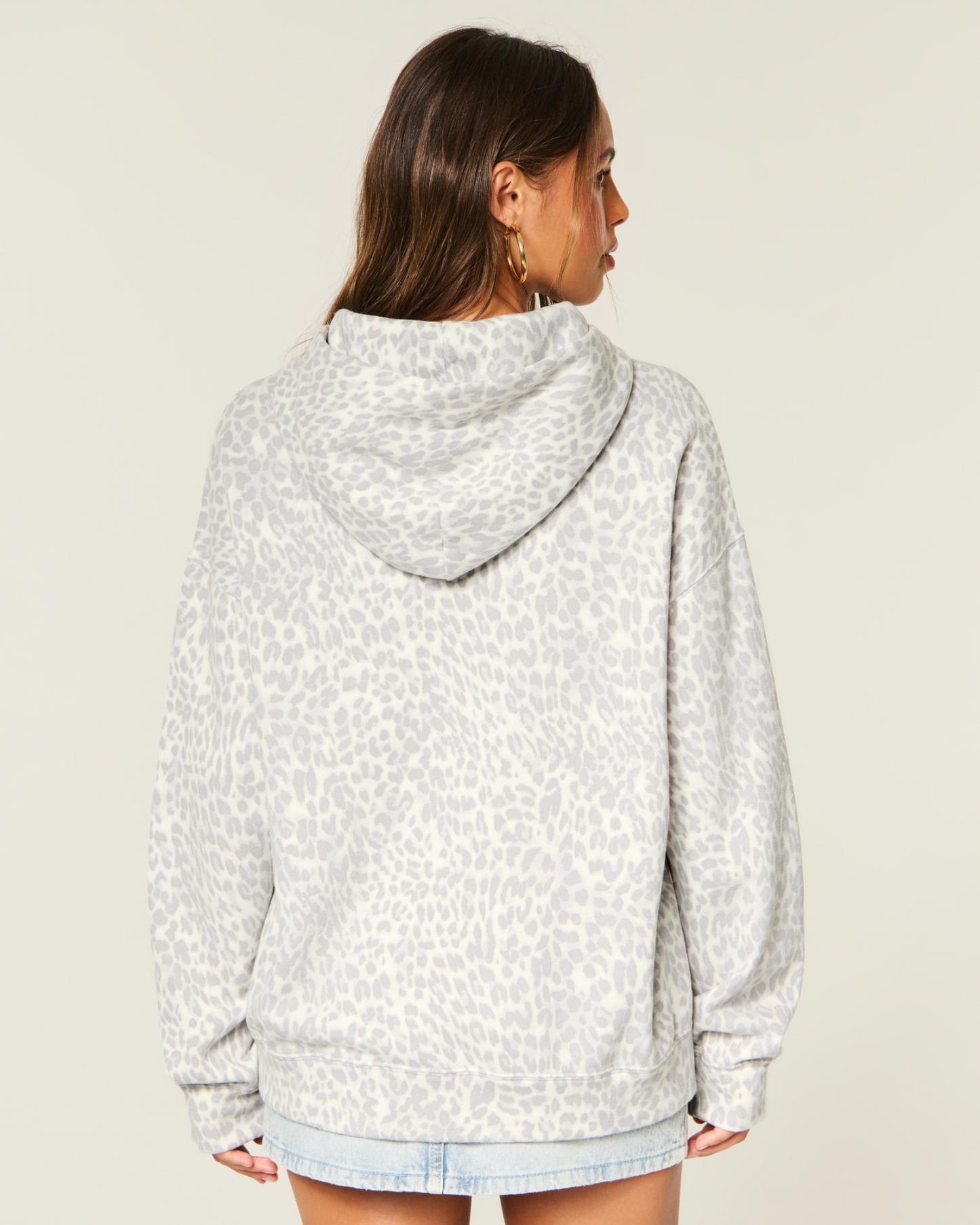  Feel Good Oversized Dot Hoodie