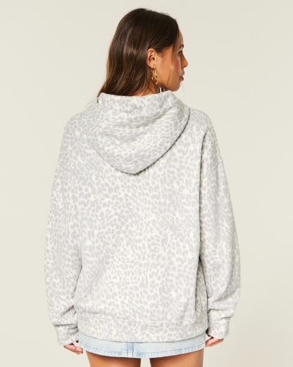  Feel Good Oversized Dot Hoodie