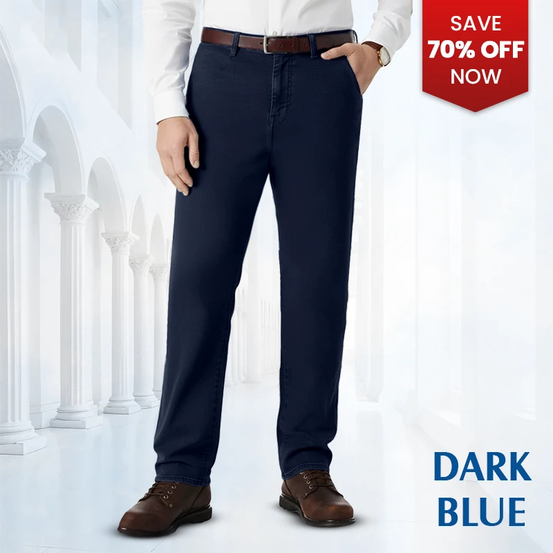 🔥Clearance sale, limited stock !🔥Men's Classic Straight Fit Stretch Jeans