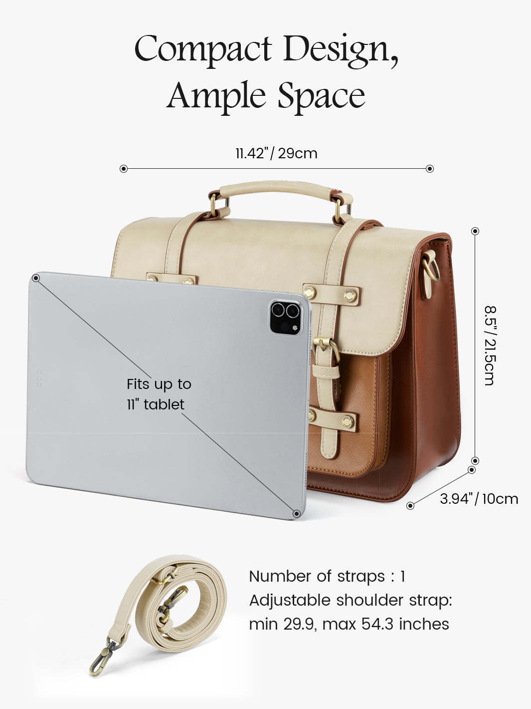 Sombre Vintage Briefcase
