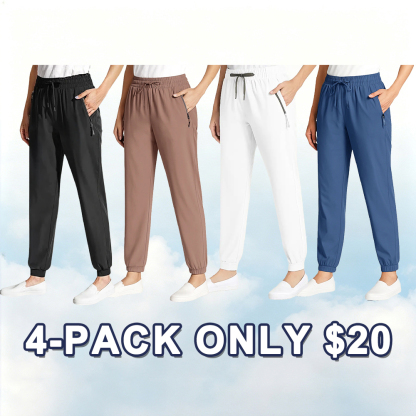 🔥Hot Sale🔥Women's Ultra Stretch Ice Silk Comfort Casual Pants Unisex Breathable Casual Pants
