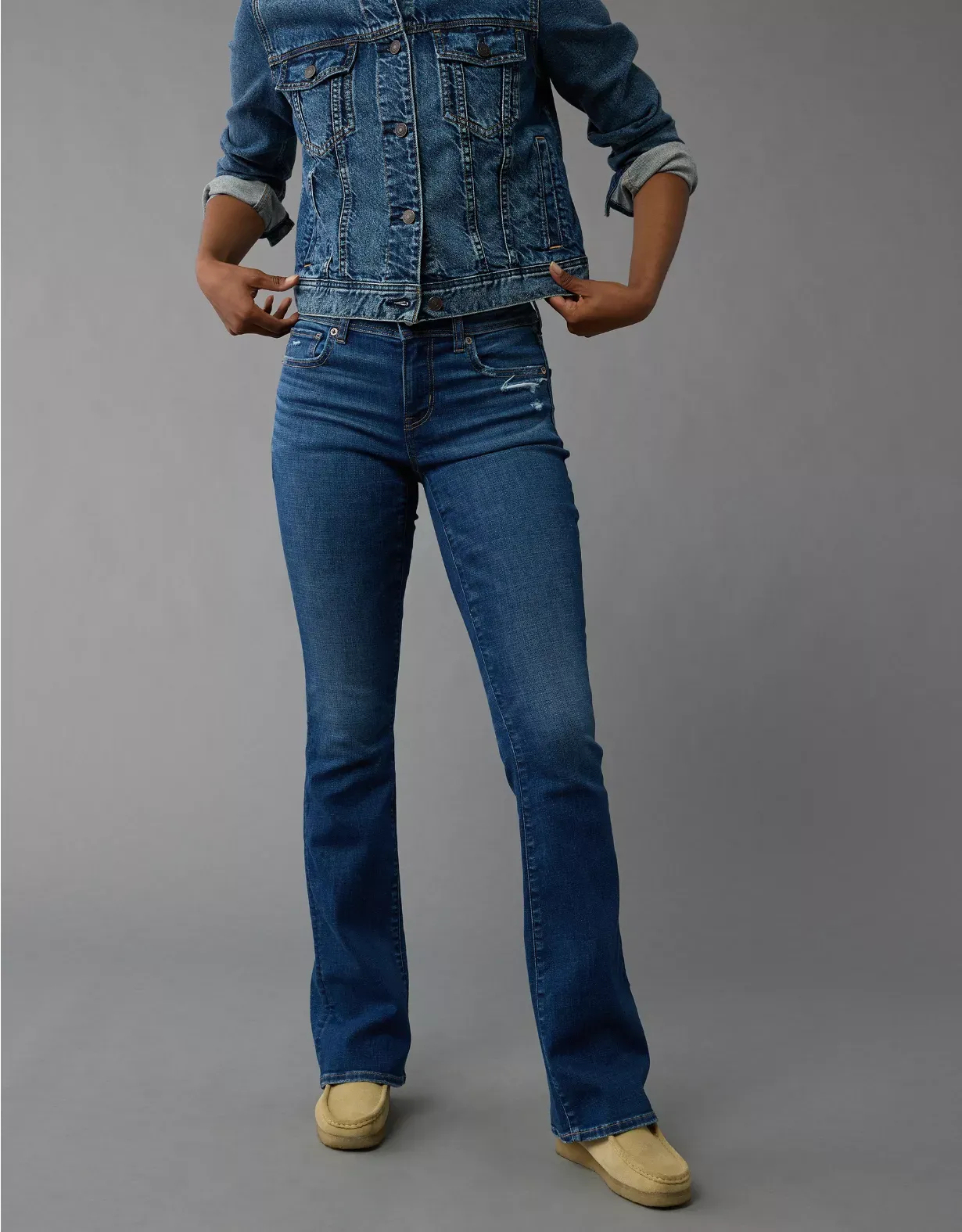 Women's 6-Pack Low-Rise Kick Bootcut Jean