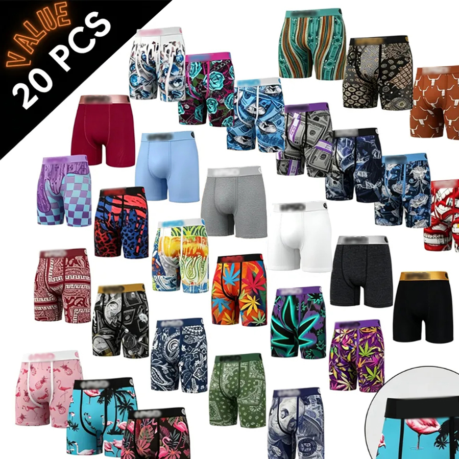 🔥"Surprise Me" Mix Mens Boxer Brief - 30-Pack Standard Length