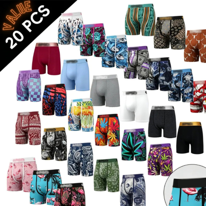 🔥"Surprise Me" Mix Mens Boxer Brief - 30-Pack Standard Length