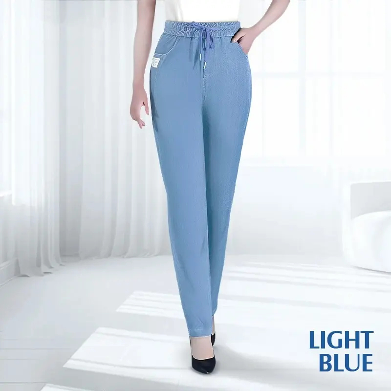 ⏰Last Day Sale🔥Women's High Waist Ultra-Stretch Mom Jeans