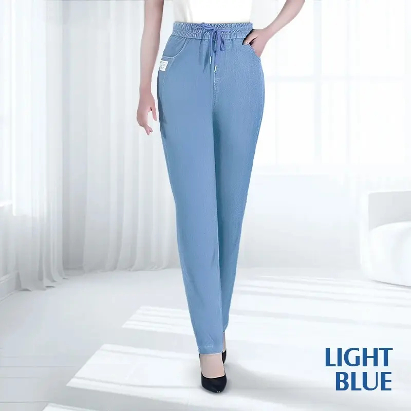 ⏰Last Day Sale🔥Women's High Waist Ultra-Stretch Mom Jeans