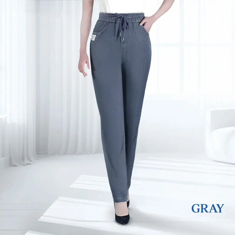 ⏰Last Day Sale🔥Women's High Waist Ultra-Stretch Mom Jeans