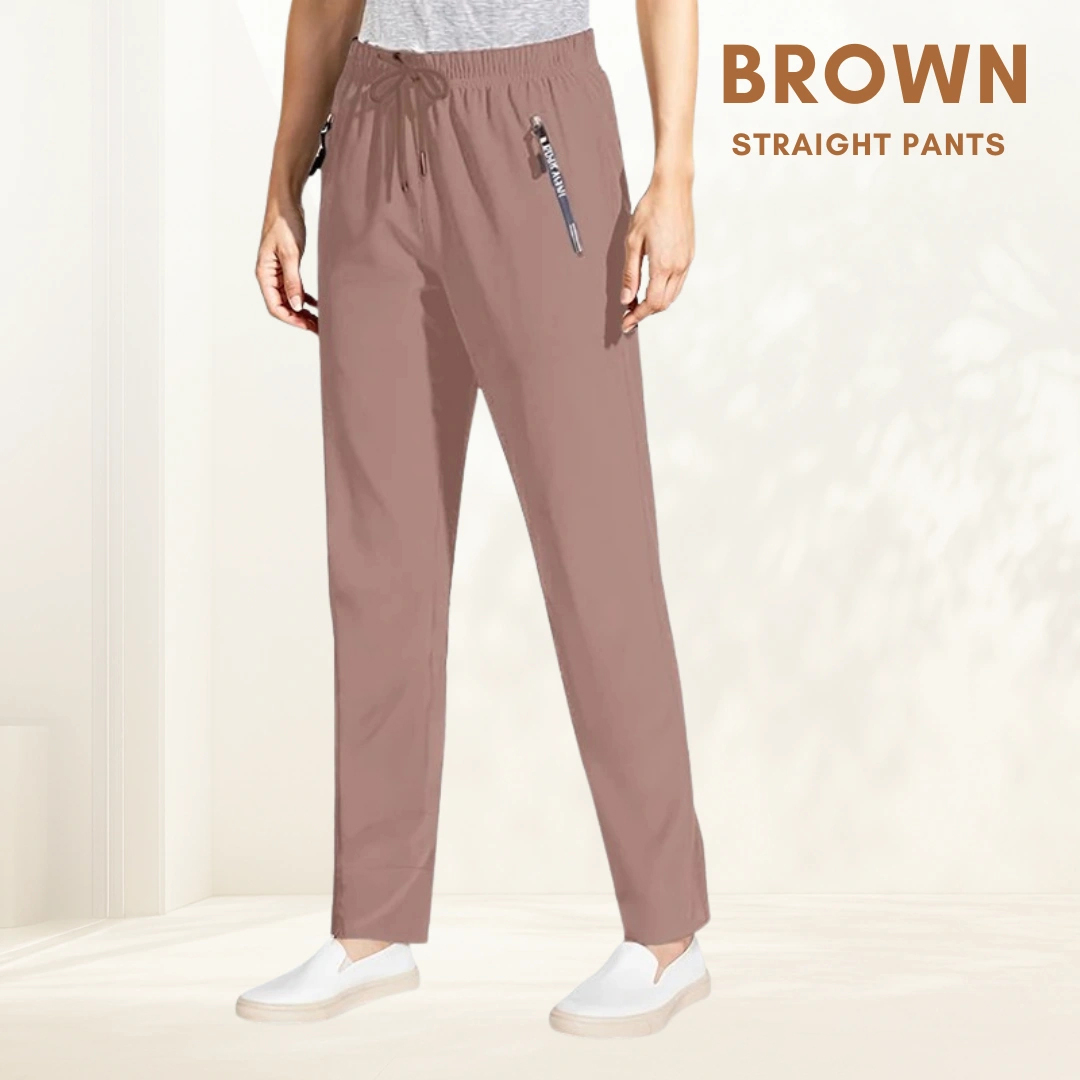 🔥Hot Sale🔥Women's Ultra Stretch Ice Silk Comfort Casual Pants Unisex Breathable Casual Pants