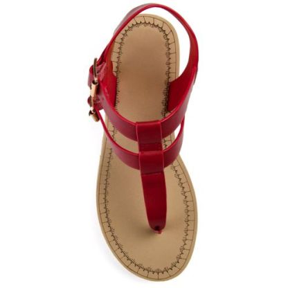 Journee Women's Bianca Comfort T-Strap Wedge Sandals