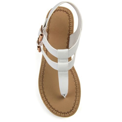Journee Women's Bianca Comfort T-Strap Wedge Sandals