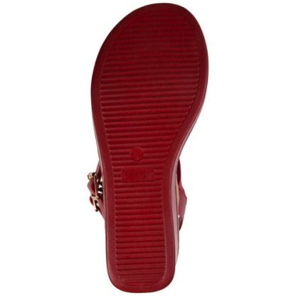 Journee Women's Bianca Comfort T-Strap Wedge Sandals