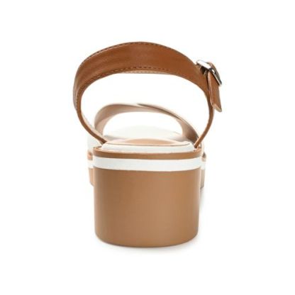 Journee Women's Hilaree Criss Cross Ankle Strap Sandals