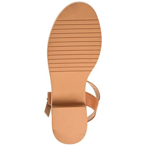 Journee Women's Hilaree Criss Cross Ankle Strap Sandals