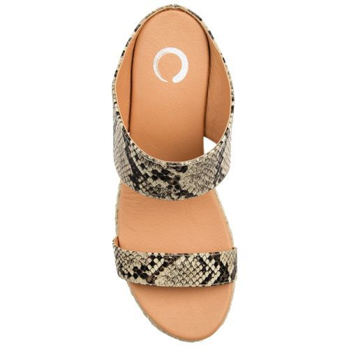 Journee Women's Alissa Tru Comfort Foam Espadrille Slide Wedge Sandals
