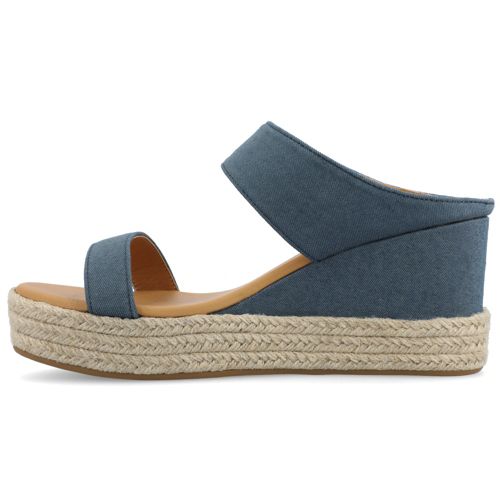 Journee Women's Alissa Tru Comfort Foam Espadrille Slide Wedge Sandals