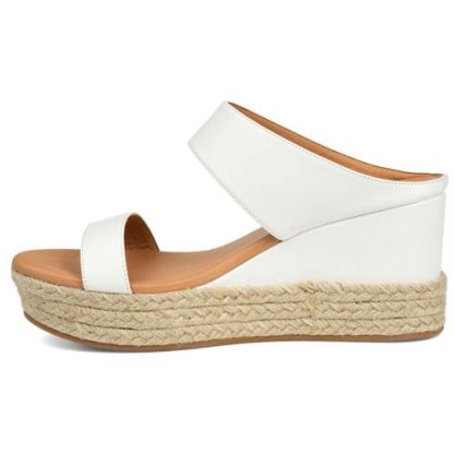 Journee Women's Alissa Tru Comfort Foam Espadrille Slide Wedge Sandals