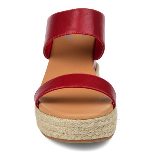 Journee Women's Alissa Tru Comfort Foam Espadrille Slide Wedge Sandals