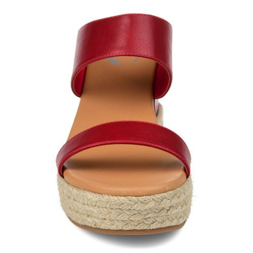 Journee Women's Alissa Tru Comfort Foam Espadrille Slide Wedge Sandals