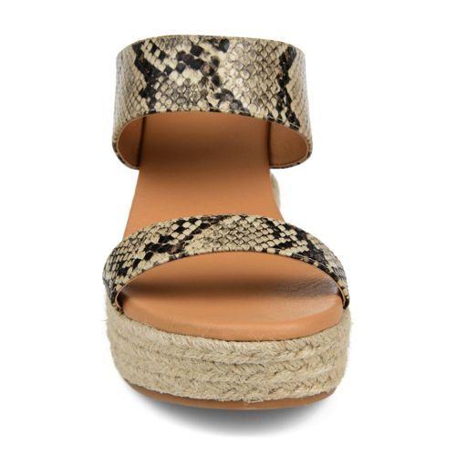 Journee Women's Alissa Tru Comfort Foam Espadrille Slide Wedge Sandals