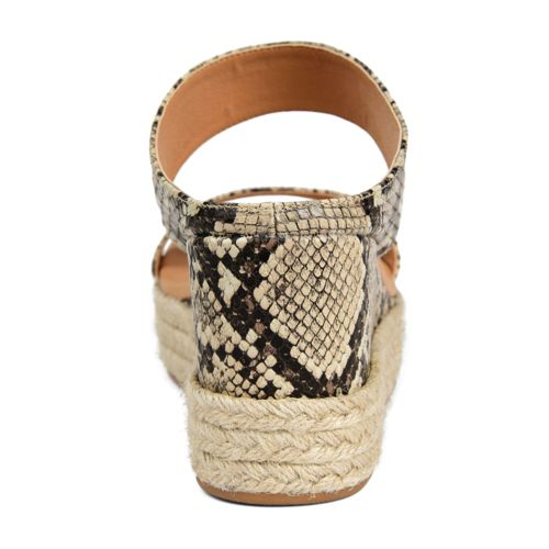 Journee Women's Alissa Tru Comfort Foam Espadrille Slide Wedge Sandals