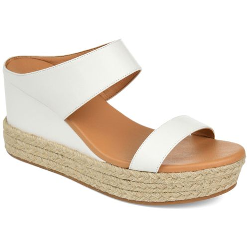 Journee Women's Alissa Tru Comfort Foam Espadrille Slide Wedge Sandals