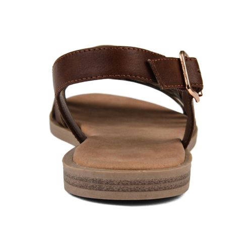 Journee Women's Solay Ankle Strap Sandals