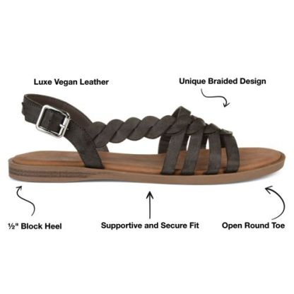 Journee Women's Solay Ankle Strap Sandals