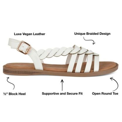 Journee Women's Solay Ankle Strap Sandals