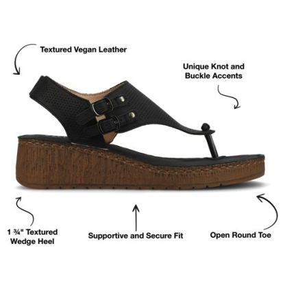 Journee Women's Mckell Wedge Sandals