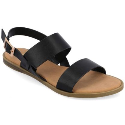 Journee Women's Lavine Ankle Strap Sandals